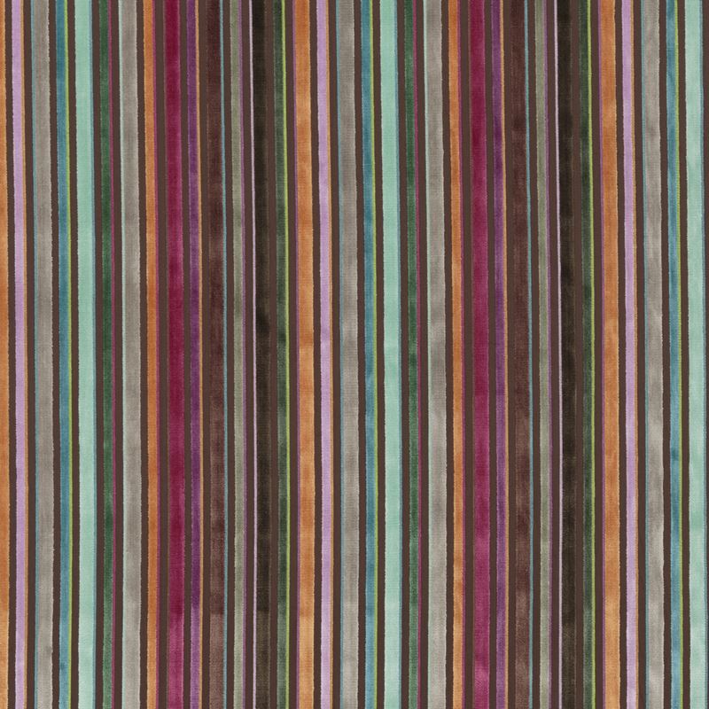 G P & J Baker Fabric BF10653.1 Cardinal Stripe Jewel