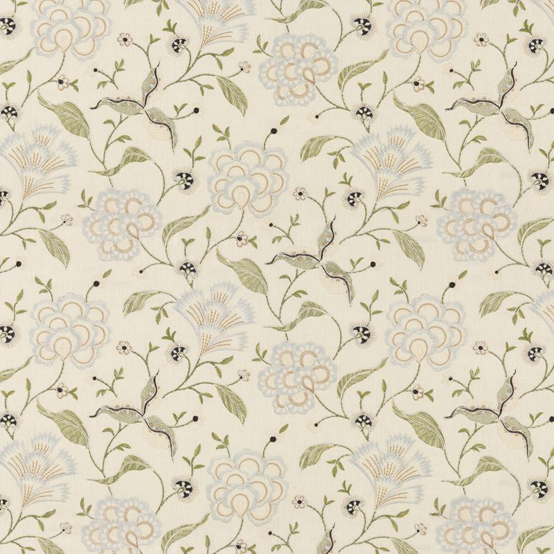 G P & J Baker Fabric BF10798.1 Lamorna Embroidery Linen