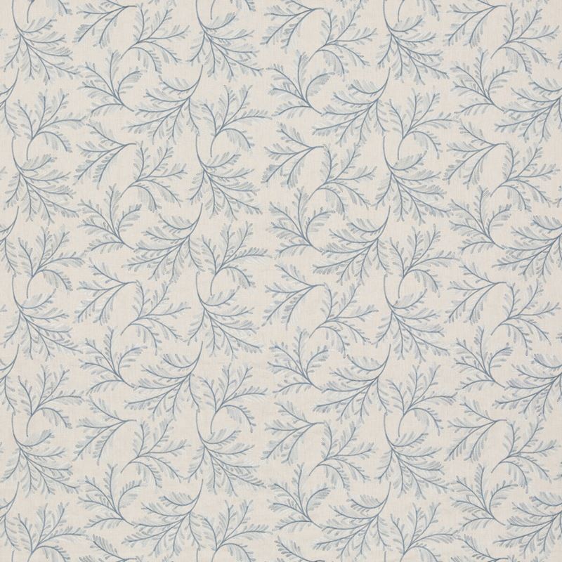 G P & J Baker Fabric BF10945.660 Chelsea Fern Blue