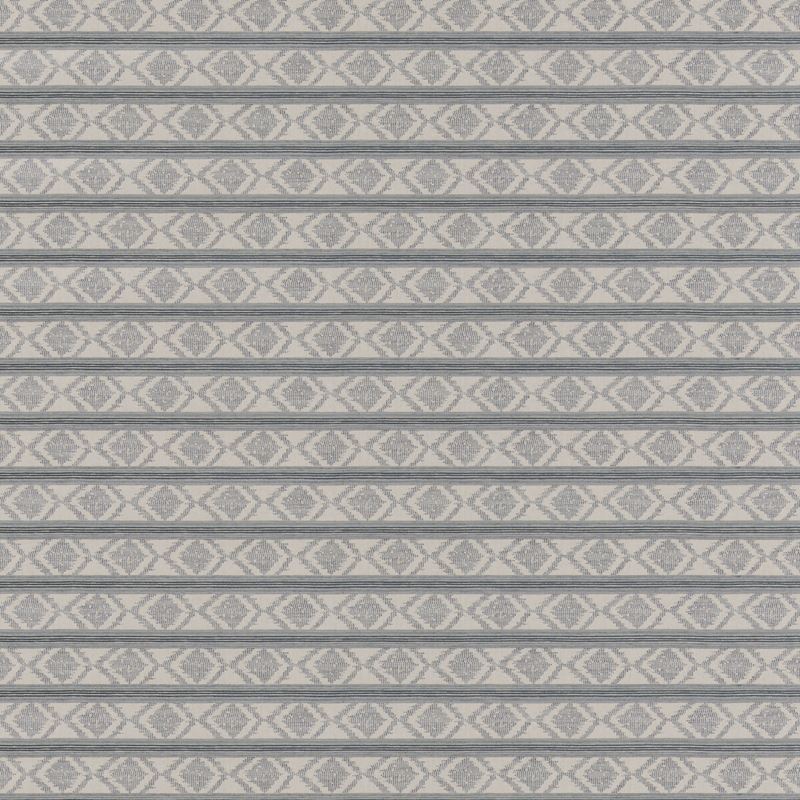 G P & J Baker Fabric BF11034.2 Burford Stripe Blue