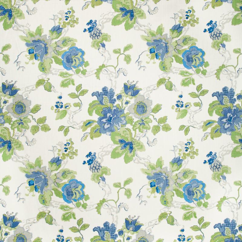 Lee Jofa Fabric BFC-3520.153 Parnham Cornflower/Lime
