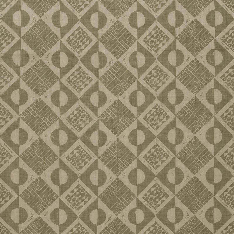 Lee Jofa Fabric BFC-3666.113 Circles and Squares Dove