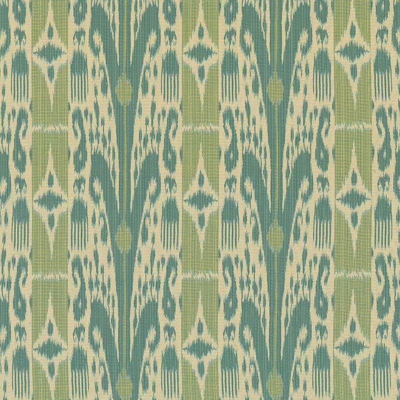 Kasmir Fabric Binjai Ikat Seagrass