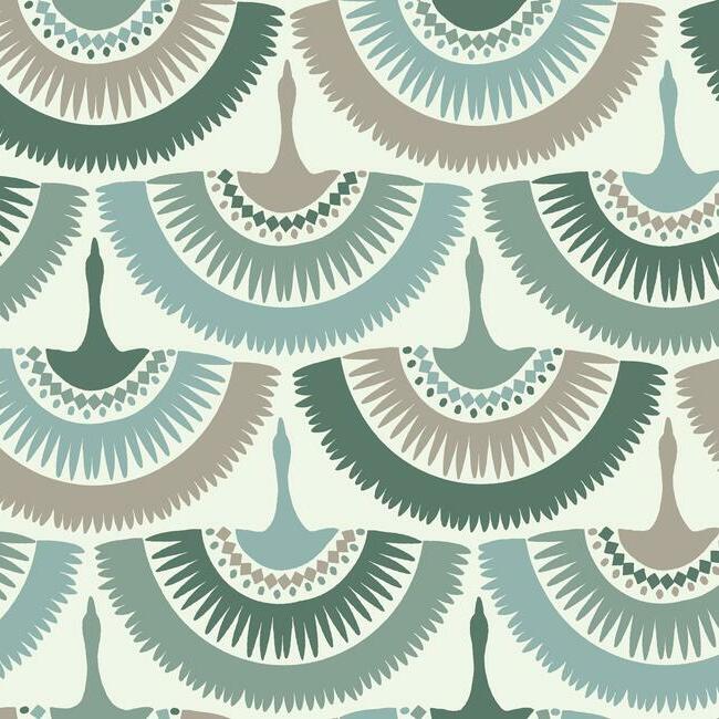 York BO6644 Feather and Fringe Wallpaper
