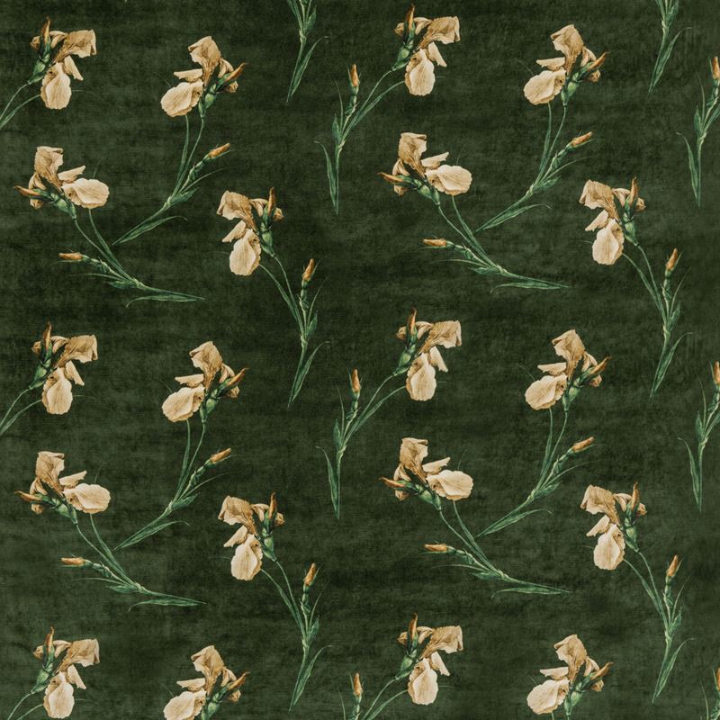 G P & J Baker Fabric BP10819.2 Baker Iris Emerald