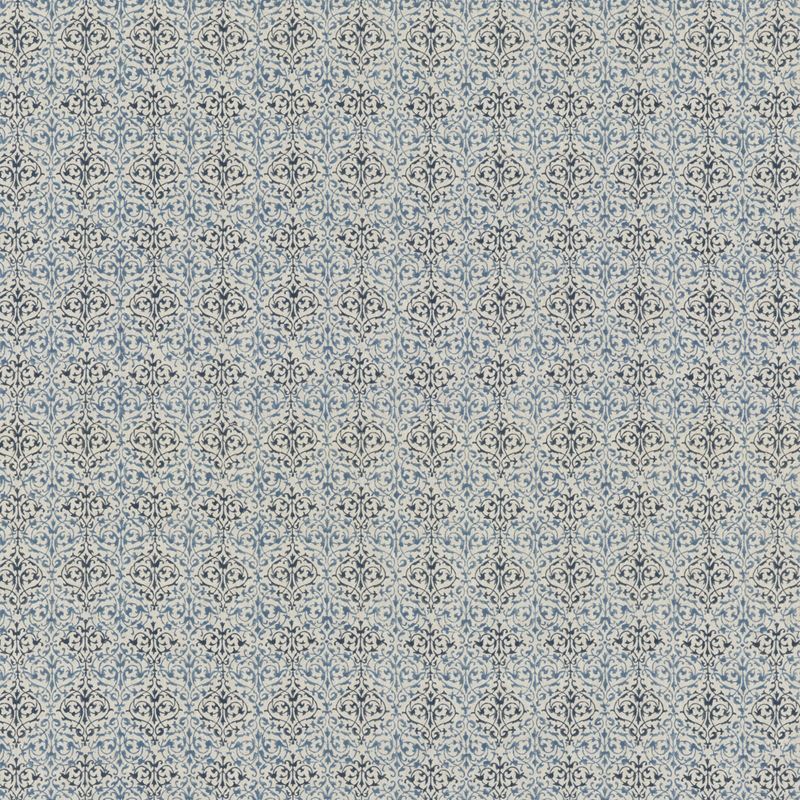 G P & J Baker Fabric BP10920.1 Arabesque Blue