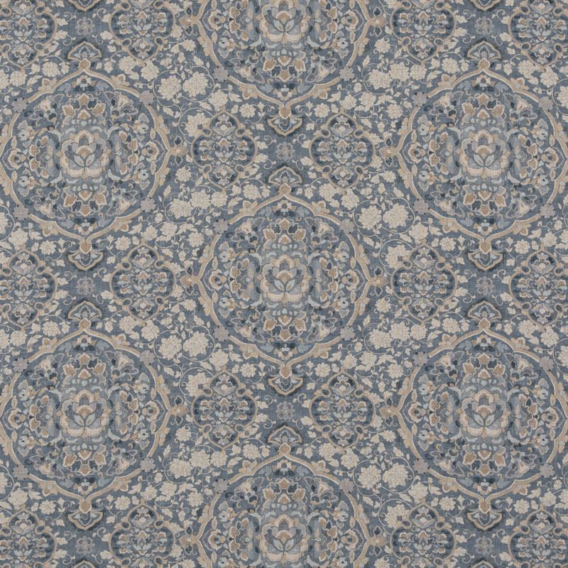 G P & J Baker Fabric BP10928.1 Kiana Blue