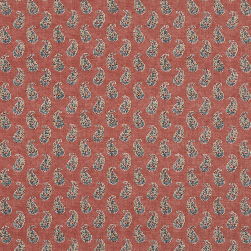G P & J Baker Fabric BP10930.1 Patola Paisley Red