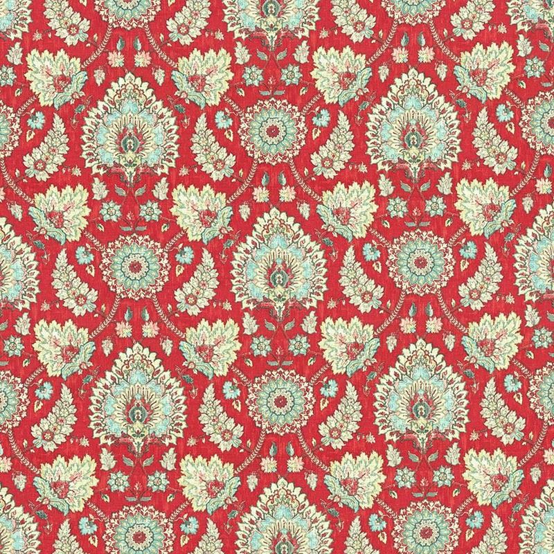 Kasmir Fabric Briar Rose Strawberry