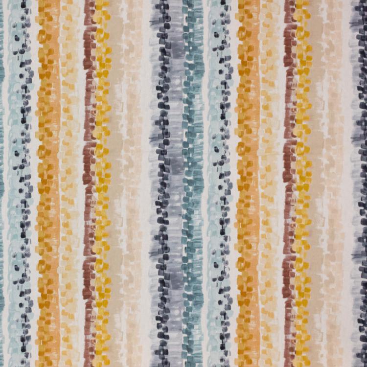 RM Coco Fabric Brushstroke Stripe Gold Rush