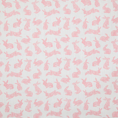 Pindler Fabric BUN008-PK01 Bunny Bubblegum