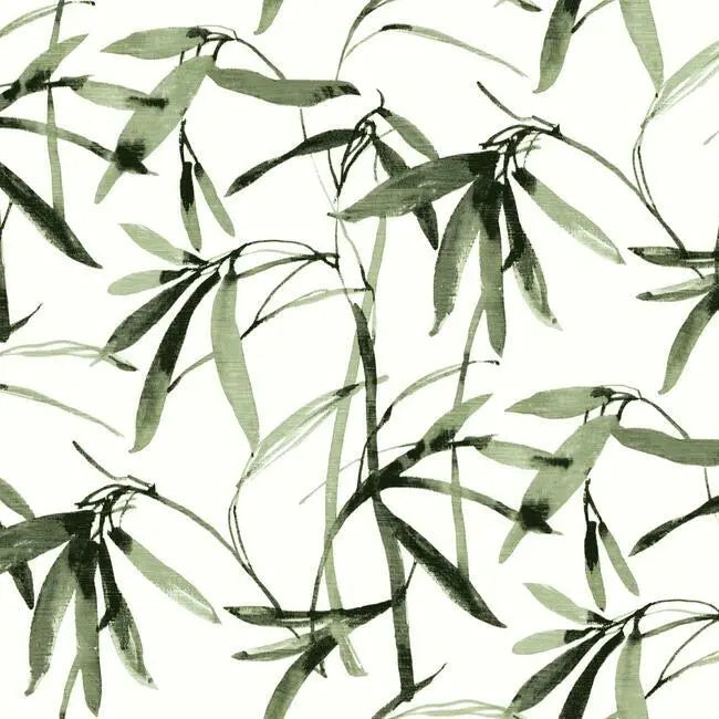 York BW3842 Bamboo Ink Wallpaper