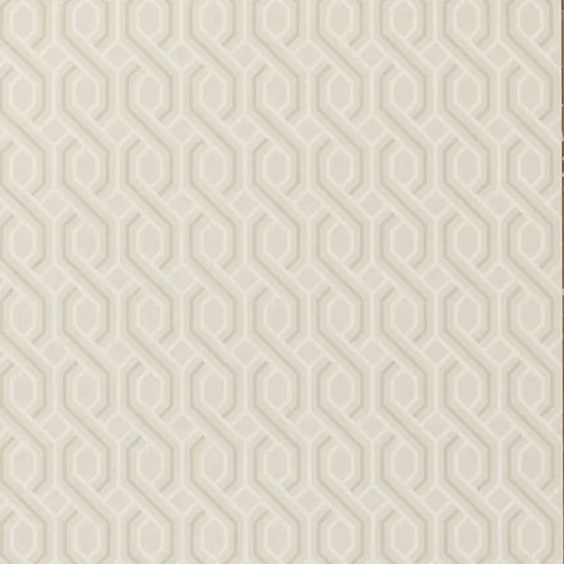 G P & J Baker Wallpaper BW45082.1 Boxwood Trellis Linen