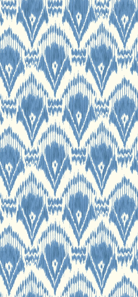 G P & J Baker Wallpaper BW45130.2 Zaraband Blue