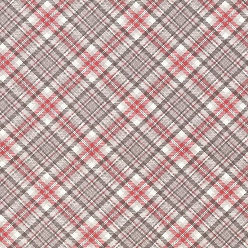 Kasmir Fabric Campagne Plaid Pink Flannel