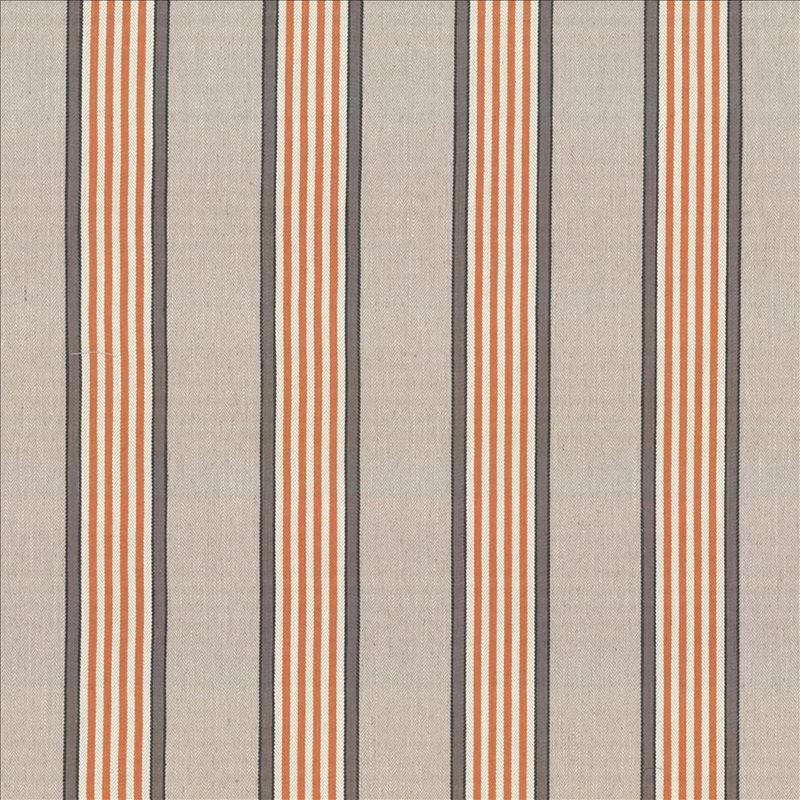 Kasmir Fabric Carnegie Stripe Sunkist