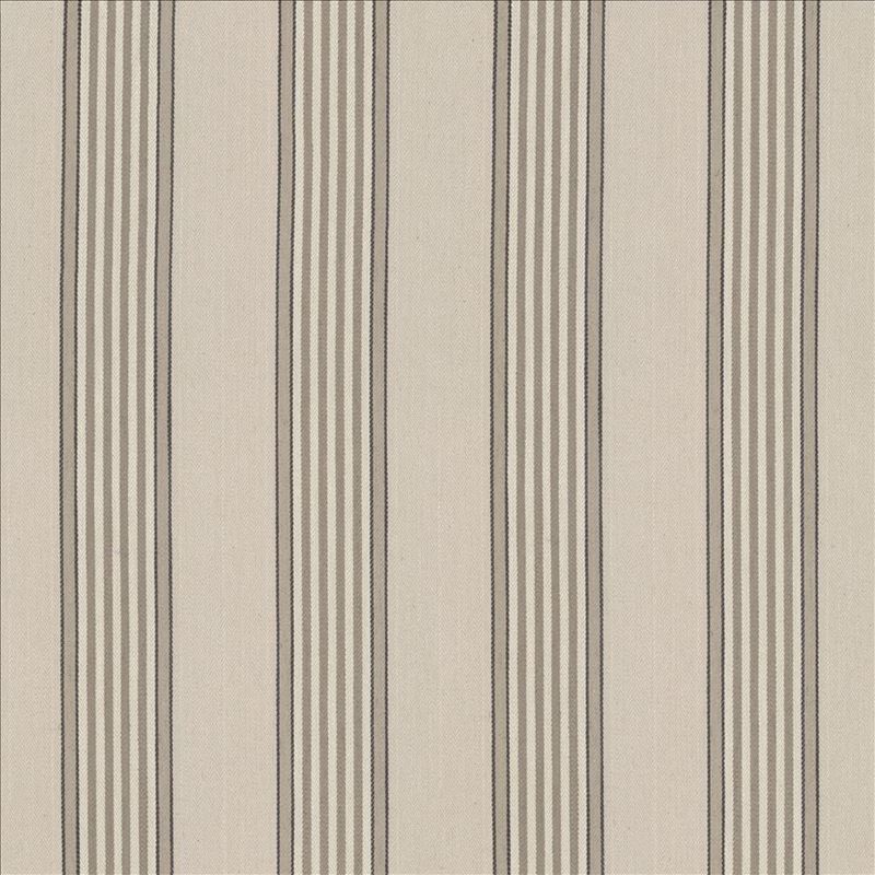 Kasmir Fabric Carnegie Stripe Taupe