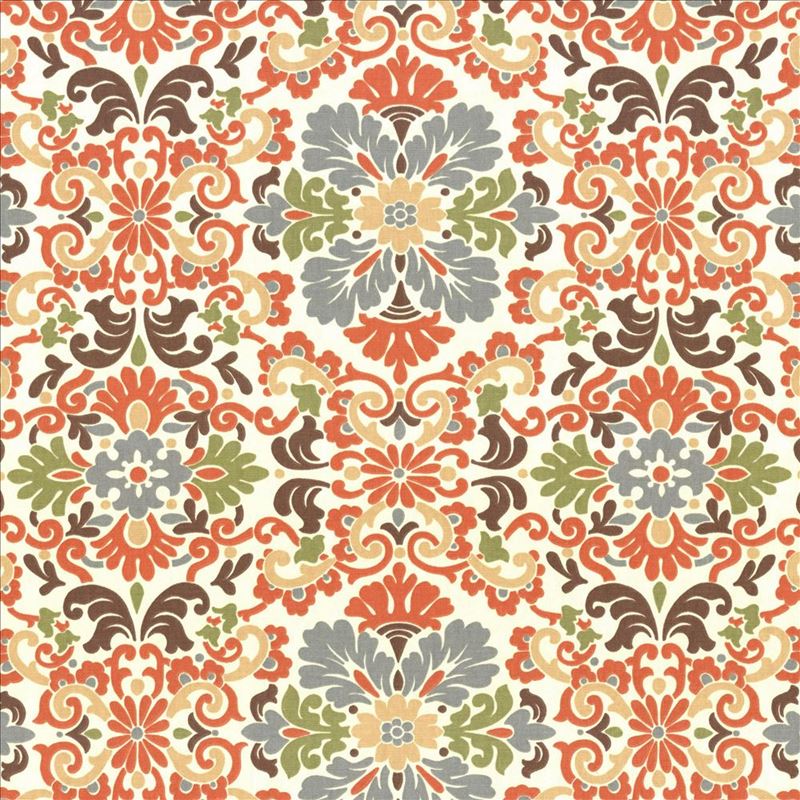 Kasmir Fabric Carraway Terracotta