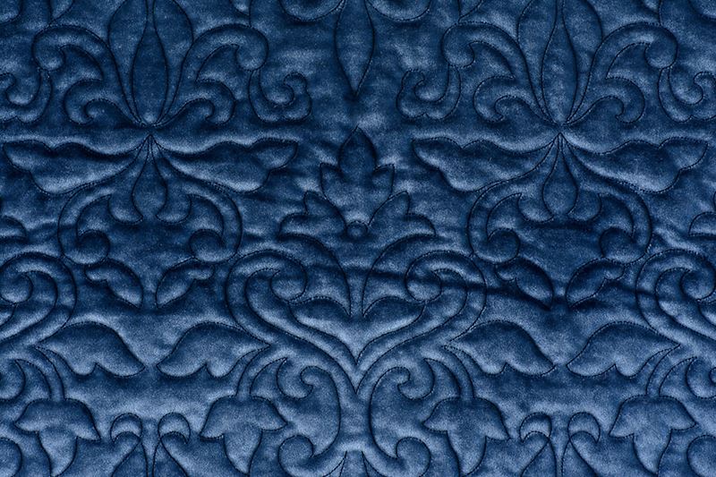 Scalamandre Fabric CH 05310655 Velbrode Navy