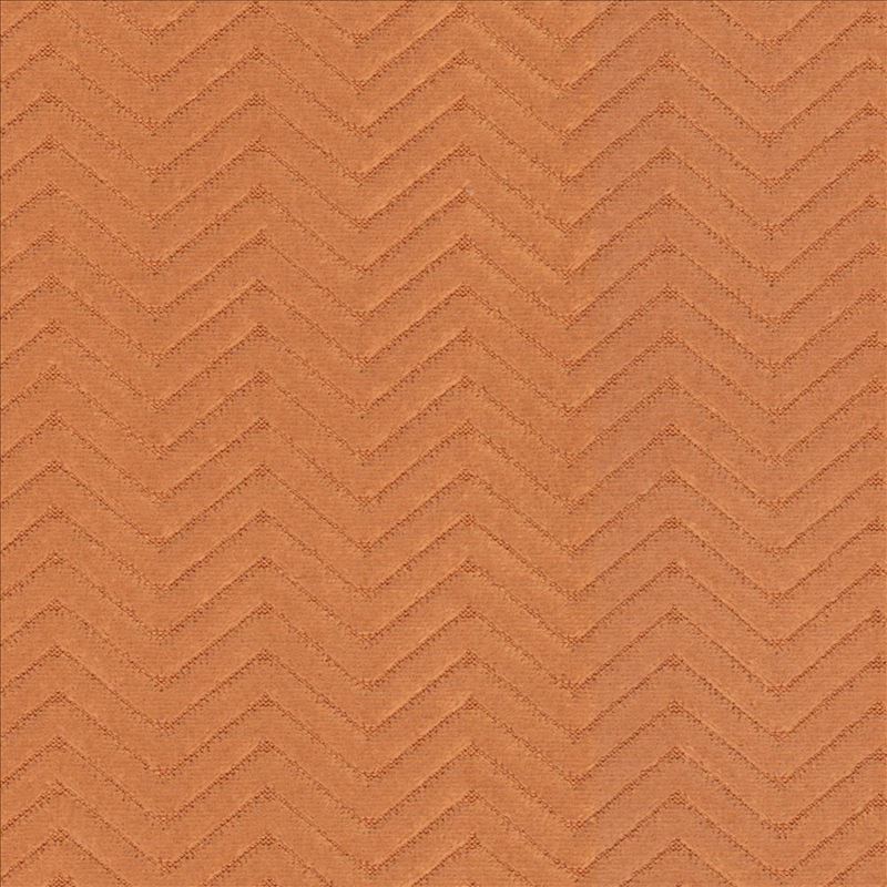 Kasmir Fabric Chevreau Chevron Pumpkin