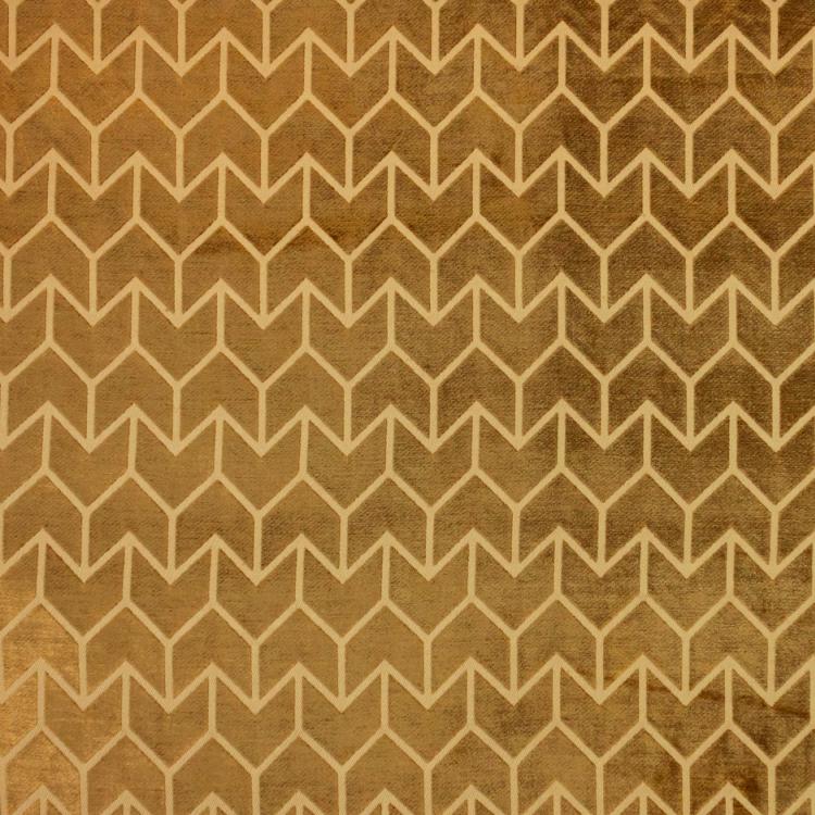 RM Coco Fabric Chevronne Golden Nugget