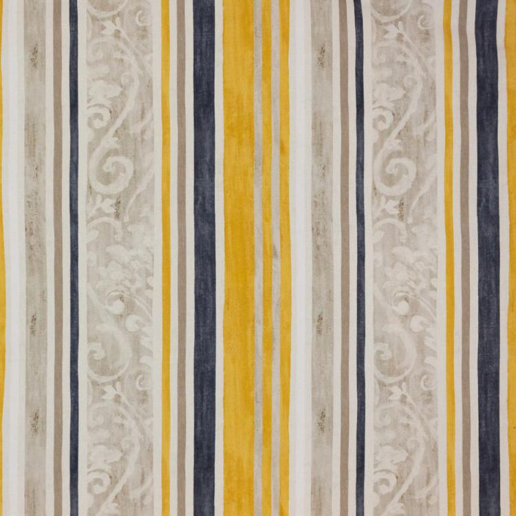 RM Coco Fabric Constantinople Stripe Gold Rush