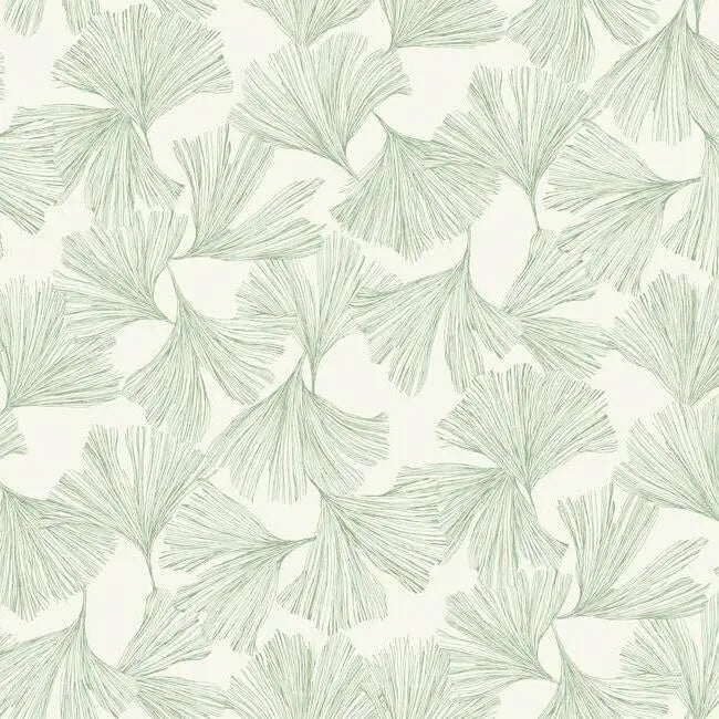 York DD3745 Ginkgo Toss Wallpaper