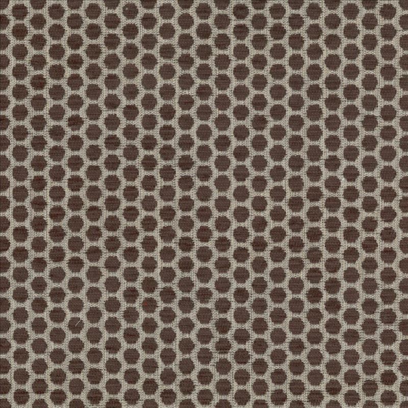 Kasmir Fabric Delightful Dots Coffee