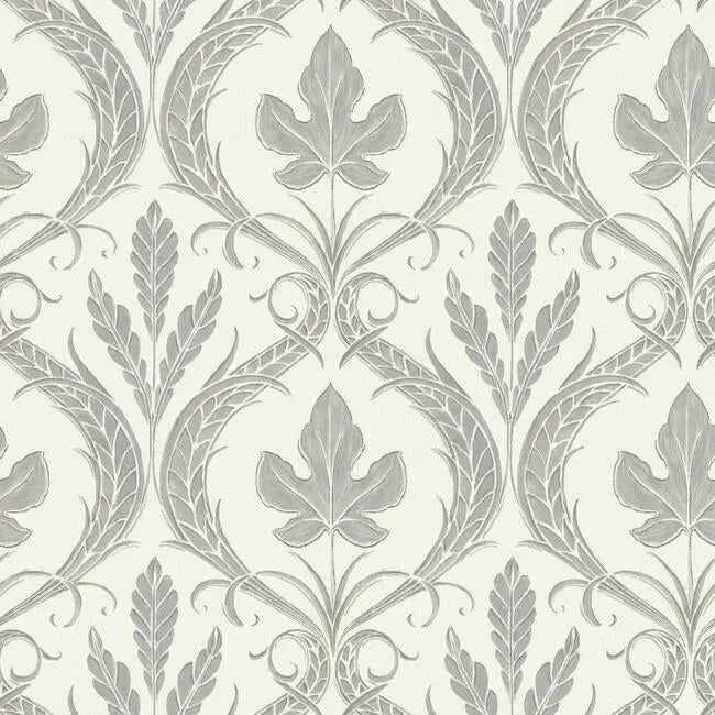 York DM4925 Adirondack Damask Wallpaper