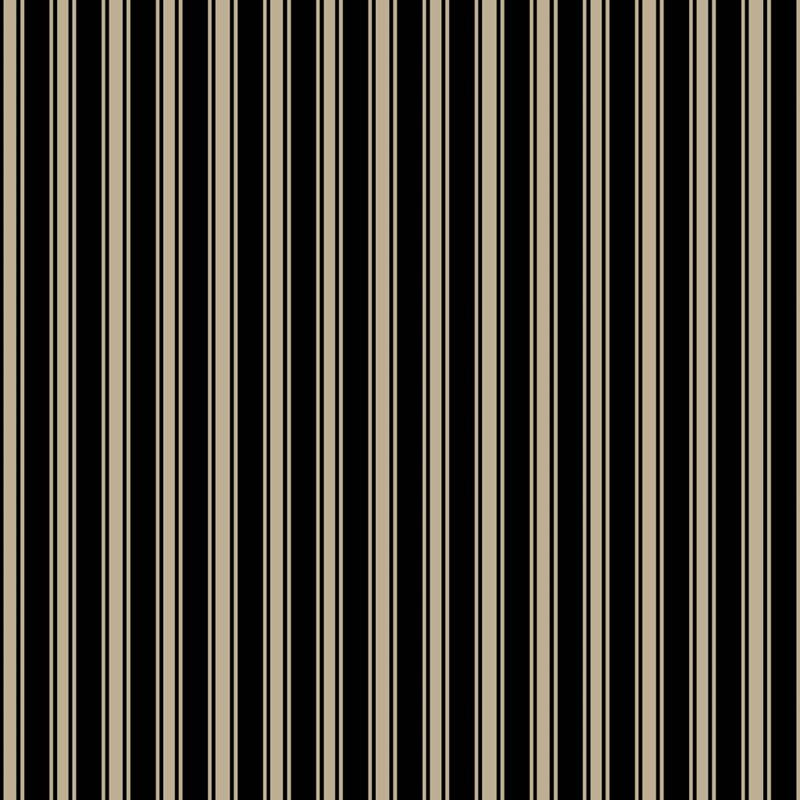 RM Coco Fabric Double Dutch Stripe Reversal Black Walnut