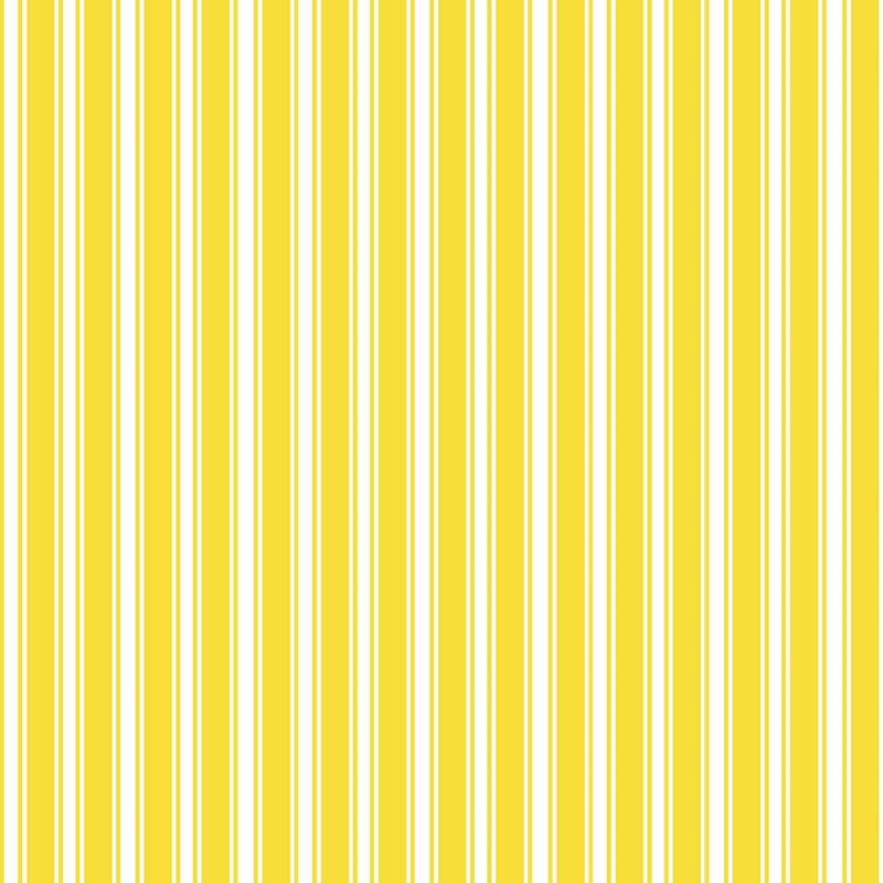 RM Coco Fabric Double Dutch Stripe Reversal Goldenrod