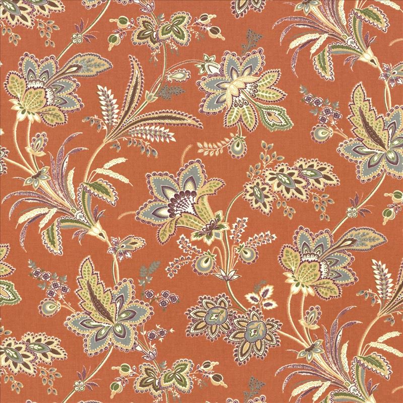 Kasmir Fabric Evanston Terracotta