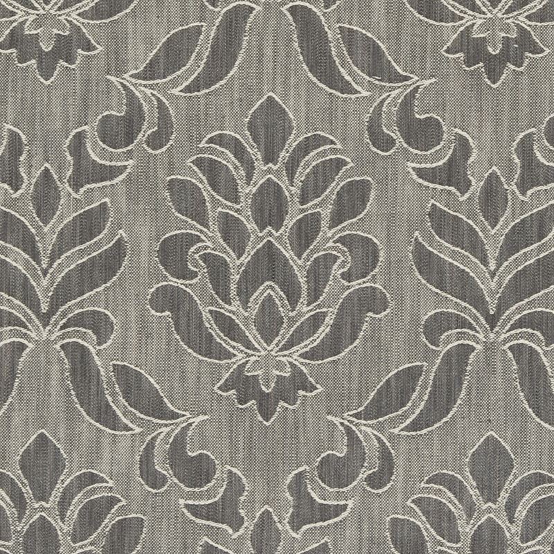 Clarke and Clarke Fabric F0584-1 Fairmont Charcoal