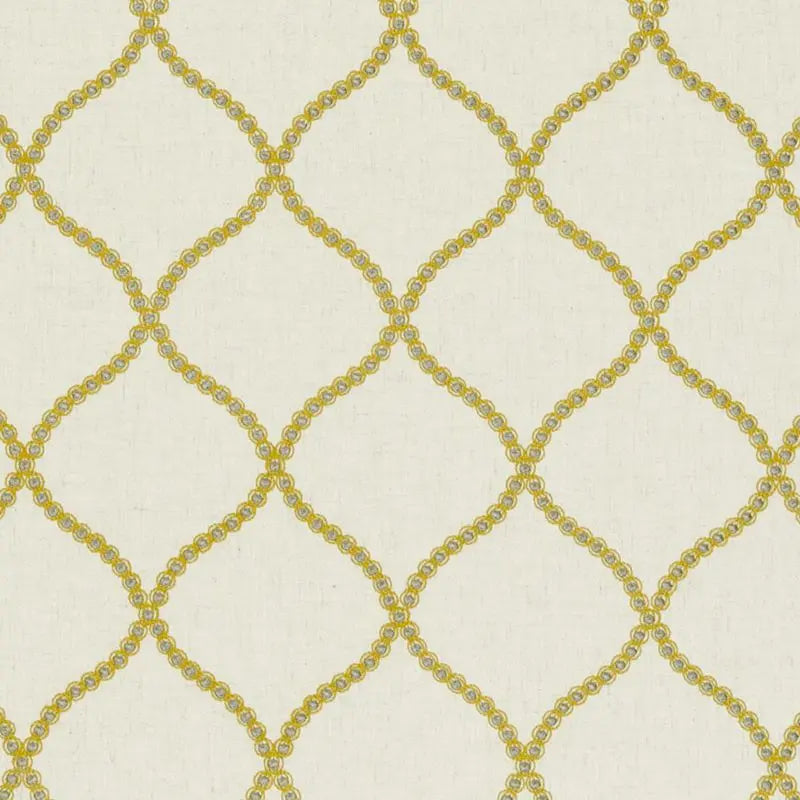 Clarke and Clarke Fabric F0601-1 Sawley Citrus