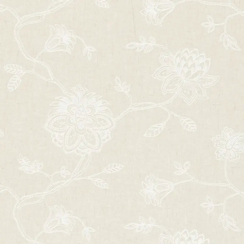 Clarke and Clarke Fabric F0602-3 Whitewell Linen