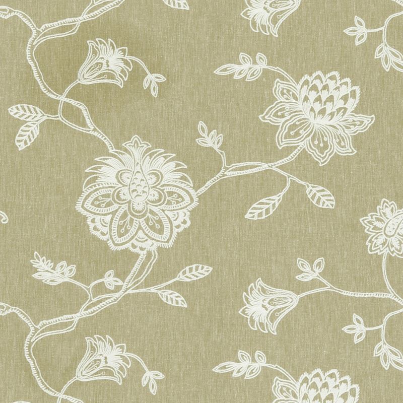 Clarke and Clarke Fabric F0602-6 Whitewell Sage