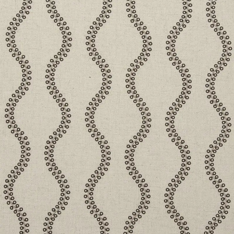 Clarke and Clarke Fabric F0741-3 Woburn Charcoal