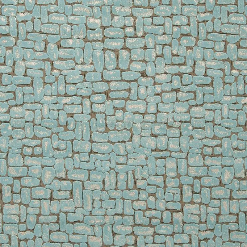 Clarke and Clarke Fabric F0752-1 Moda Aqua