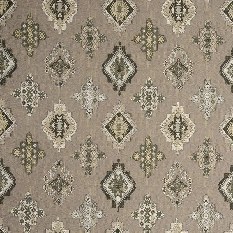 Clarke and Clarke Fabric F0796-5 Konya Cinder