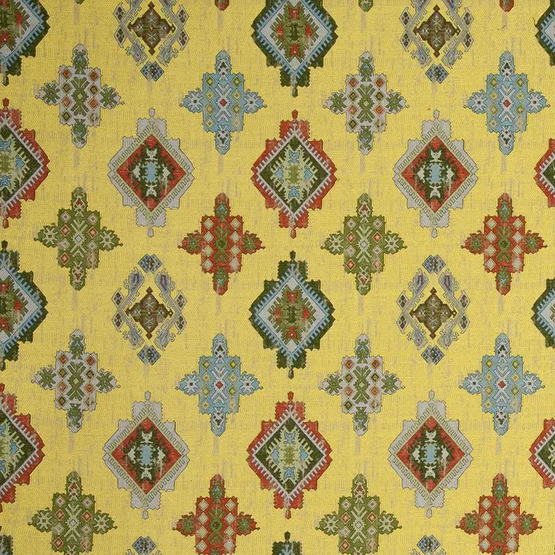 Clarke and Clarke Fabric F0796-7 Konya Dijon