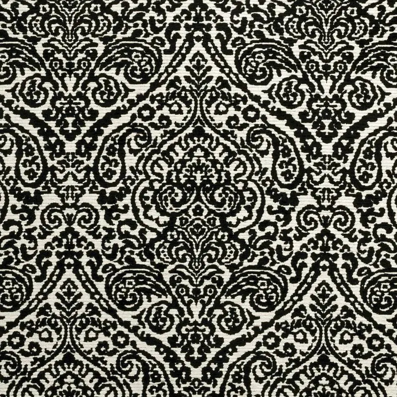 Clarke and Clarke Fabric F0896-1 BW1023 Black/White