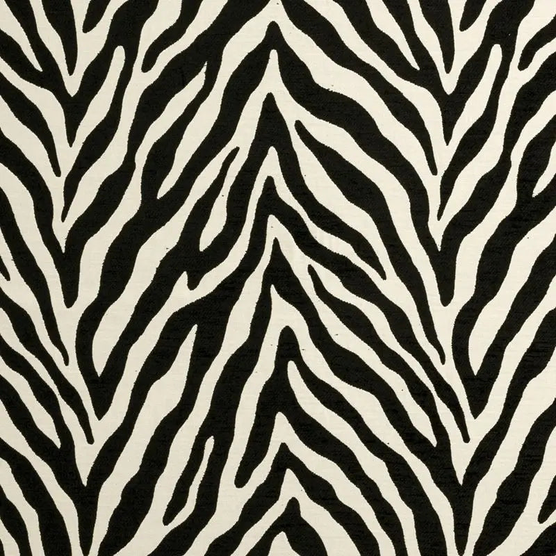 Clarke and Clarke Fabric F0902-1 BW1029 Black/White