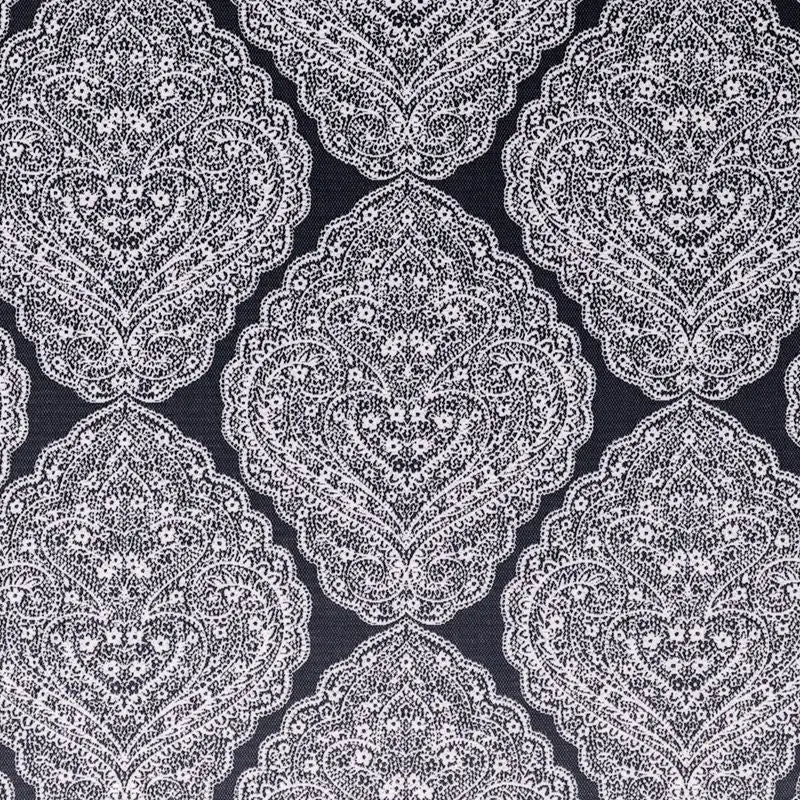 Clarke and Clarke Fabric F0910-1 BW1037 Black/White