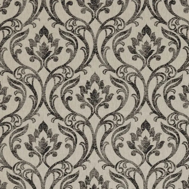 Clarke and Clarke Fabric F0938-1 Leyburn Charcoal