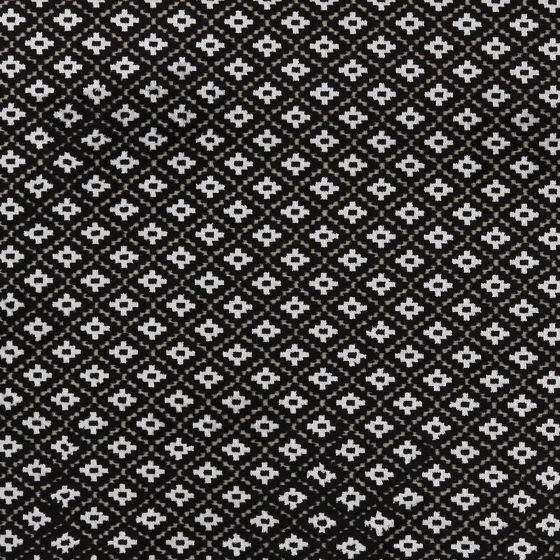 Clarke and Clarke Fabric F0942-1 BW1040 Black/White