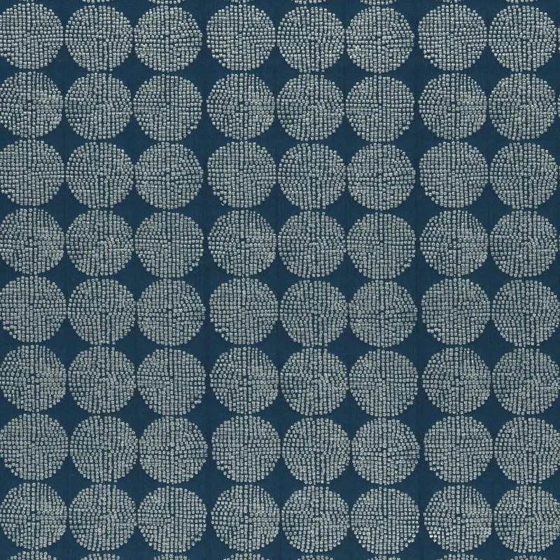 Clarke and Clarke Fabric F0956-1 Kiko Aqua