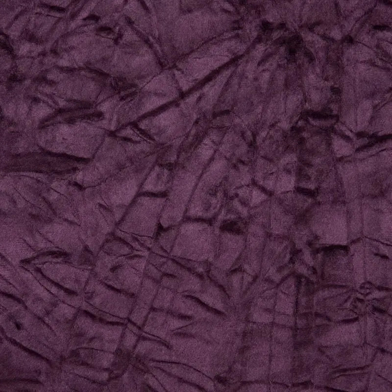 Clarke and Clarke Fabric F0966-1 Sylvana Aubergine