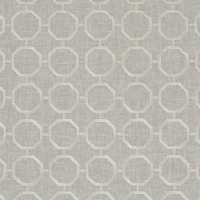 Clarke and Clarke Fabric F1073-5 Glamour Pebble