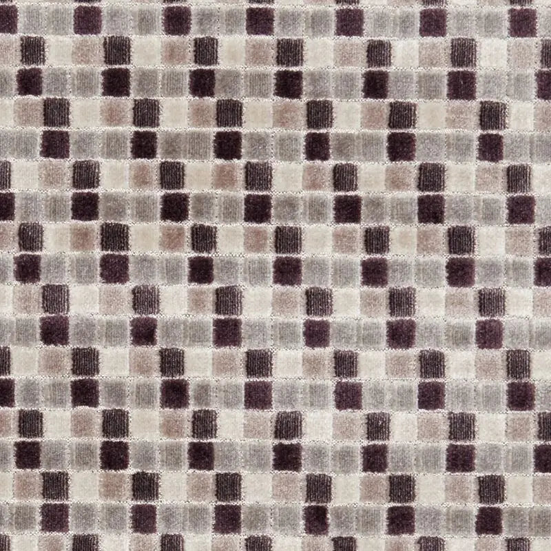 Clarke and Clarke Fabric F1086-2 Tribeca Damson