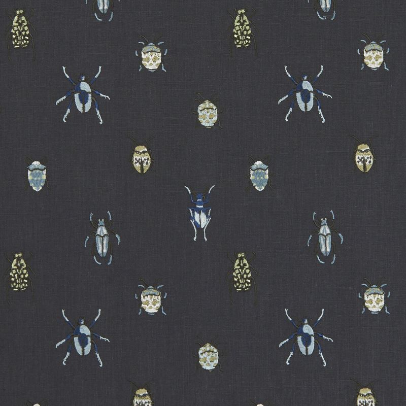 Clarke and Clarke Fabric F1095-2 Beetle Mineral